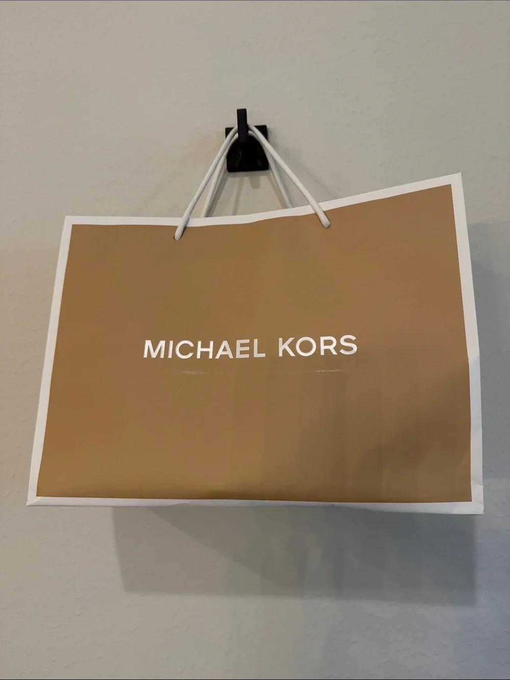 Michael Kors Black MK Logo Wedge Flip Flops